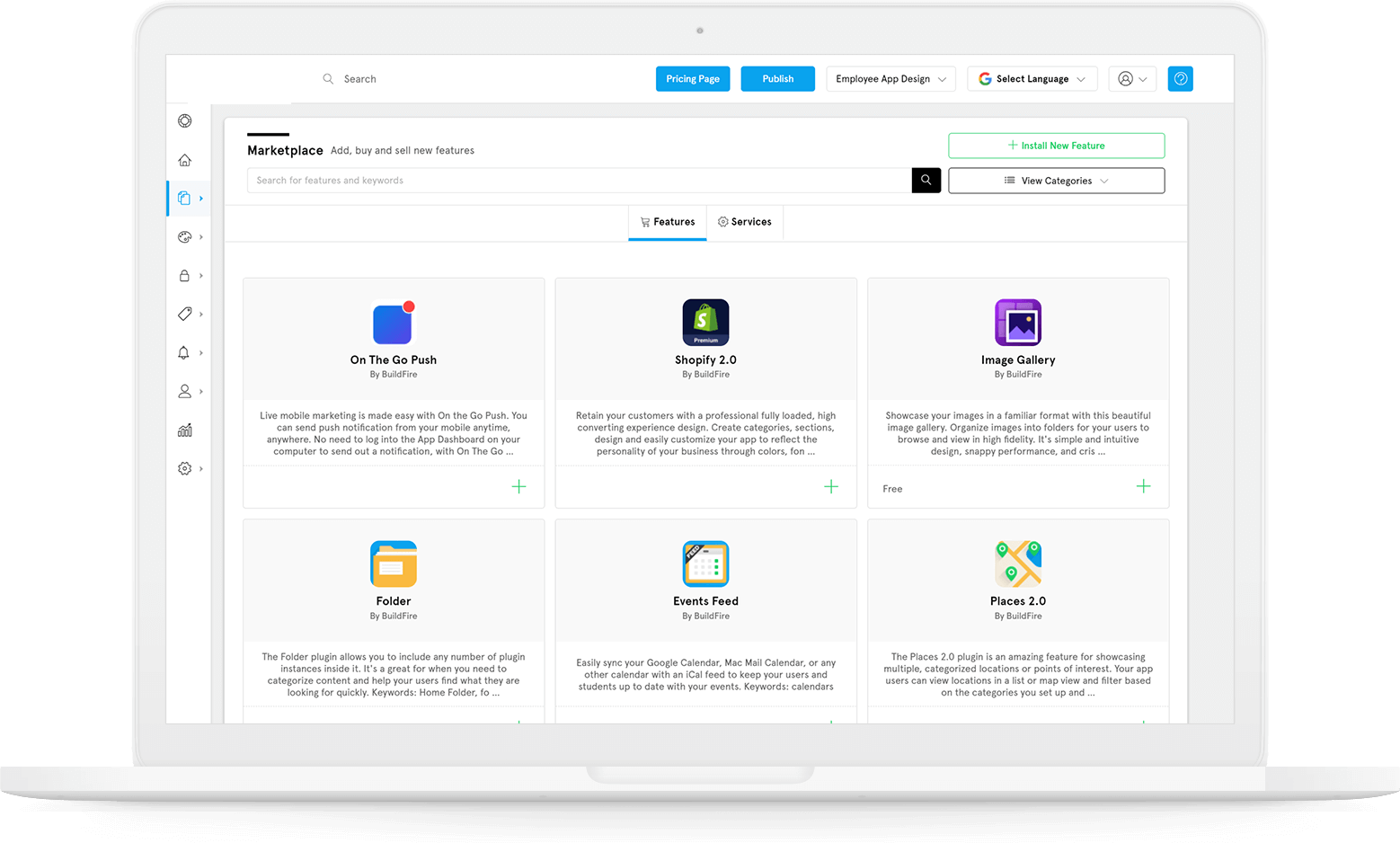 Build Your App With Over 150 Plugins In Our Marketplace